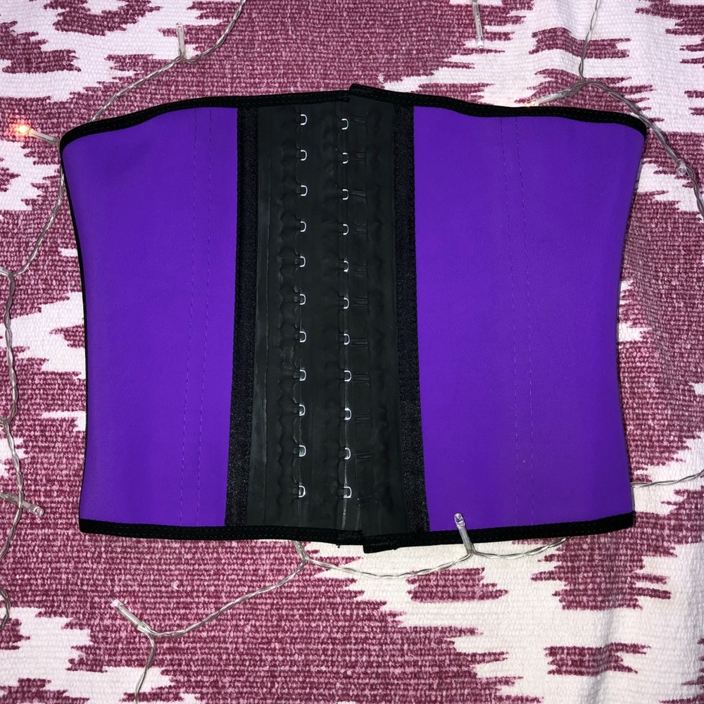 Purple waist trainer / corset